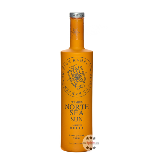Skiclub Kampen: Premium North Sea Sun Passion Fruit & Vodka / 15 % Vol. / 0,7 Liter-Flasche