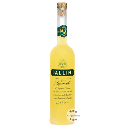 Pallini Limoncello Zitronenlikör / 26 % vol / 0,7 Liter-Flasche