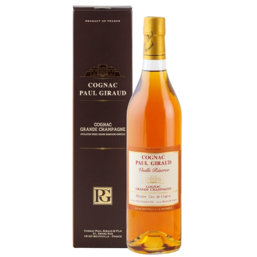 Paul Giraud: Vieille Reserve Cognac / 40% vol / 0,7 Liter-Flasche