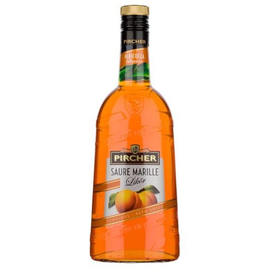 Pircher Saure Marille Likör / 16 % vol / 0,7 Liter-Flasche