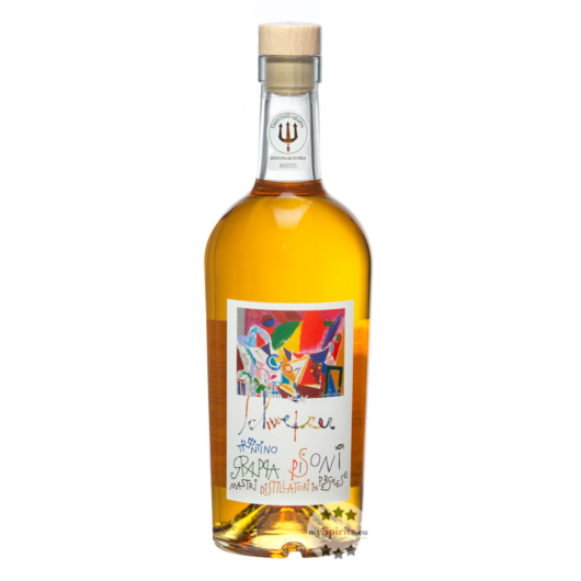 Pisoni Riccardo Schweizer Barricata Grappa / 40 % Vol. / 0,7 Liter-Flasche