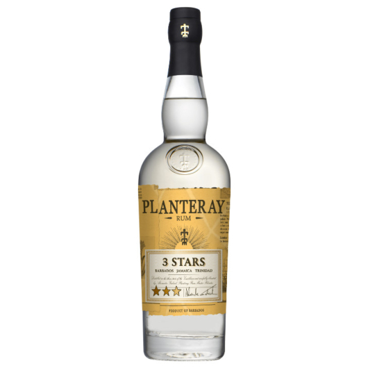 Planteray Rum 3 Stars Jamaica Barbados Trinidad Artisanal Rum / 41,2 % Vol. / 0,7 Liter-Flasche