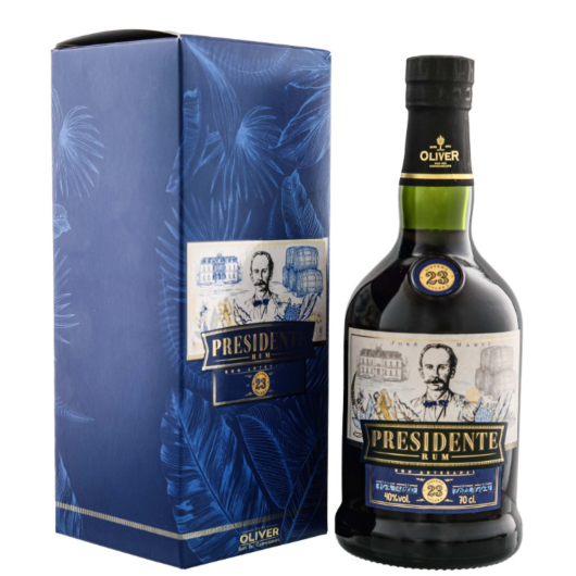 Presidente Marti: 23 Sistema Solera Rum / 40 % Vol. / 0,7 Liter-Flasche in Geschenkkarton