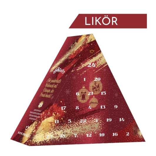 Prinz Adventskalender „Likör“ / 15-40 % vol / 19x 0,02l und 6x 0,04l