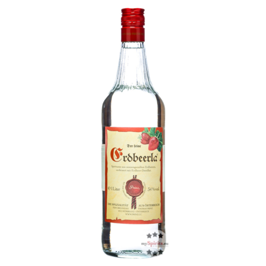 Prinz: Erdbeerla / 34% Vol. / 1,0 Liter - Flasche