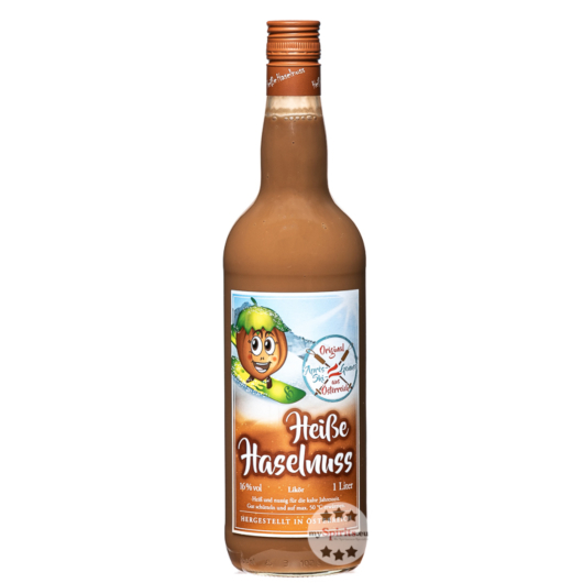 Prinz Heiße Haselnuss Likör / 16 % Vol. / 1,0 Liter-Flasche