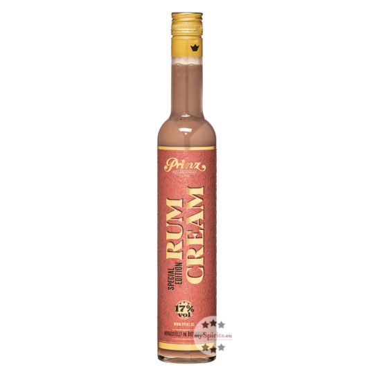 Prinz: Rum Cream Likör / 17 % vol / 0,5 Liter-Flasche