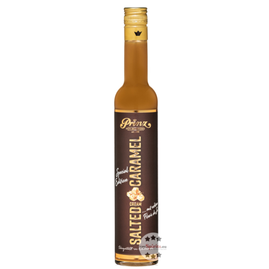 Prinz Salted Caramel Cream Likör Special Edition / 17 % vol. / 0,5 Liter-Flasche