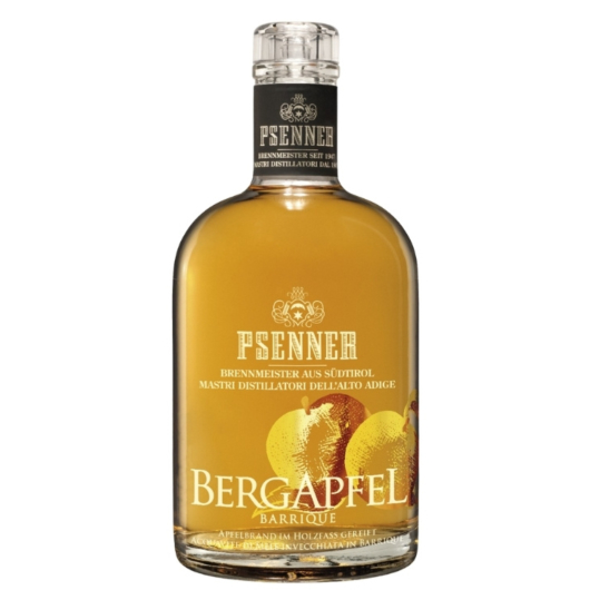Psenner Bergapfel Barrique Apfelbrand im Holzfass gereift / 40 % vol / 0,7 Liter-Flasche