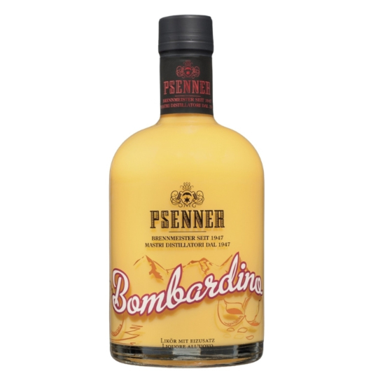 Psenner Bombardino Eierlikör mit Rum / 18 % vol / 0,7 Liter-Flasche