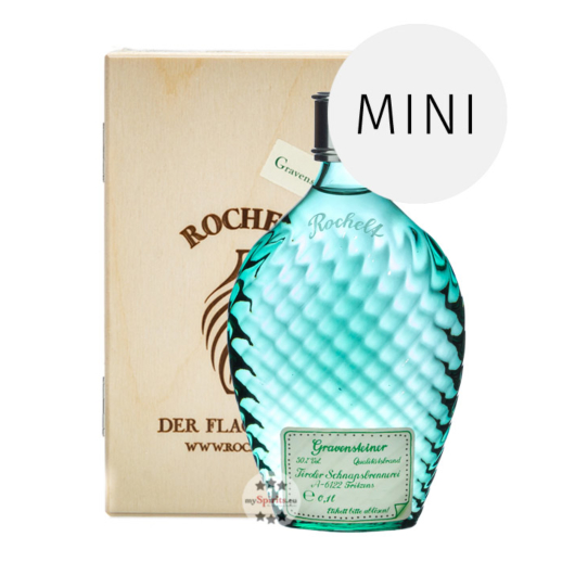Rochelt: Gravensteiner Apfel Edelbrand Flachmann / 50 % Vol. / 0,1 Liter-Flasche