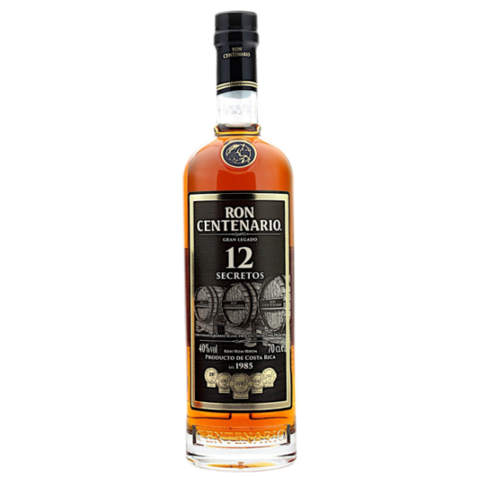 Ron Centenario 12 Gran Legado Rum / 40 % Vol. / 0,7 Liter-Flasche