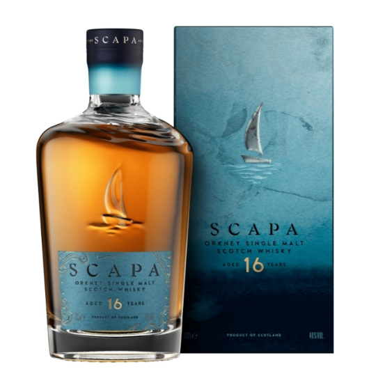 Scapa 16 Jahre Orkney Single Malt Scotch Whisky / 48 % vol / 0,7 Liter-Flasche