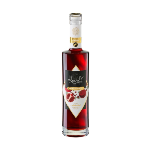 Scheibel Luuy Rouge Premium Aperitif / 22 % vol / 0,5 Liter-Flasche