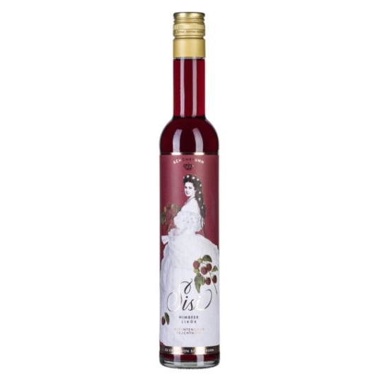 Schönbrunn Sisi Himbeeren Likör / 16 % vol / 0,5 Liter-Flasche