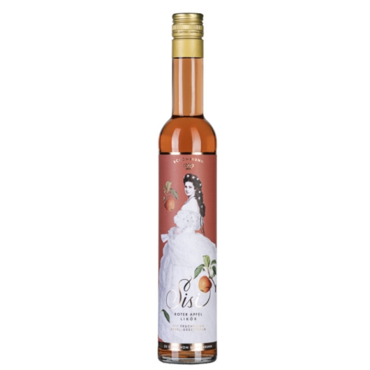 Schönbrunn Sisi Roter Apfel Likör / 17 % vol / 0,5 Liter-Flasche