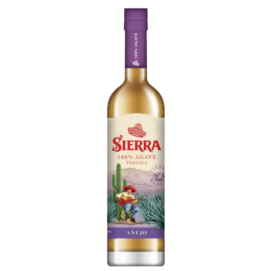 Sierra 100 % Agave Tequila Anejo / 35 % vol / 0,7 Liter-Flasche
