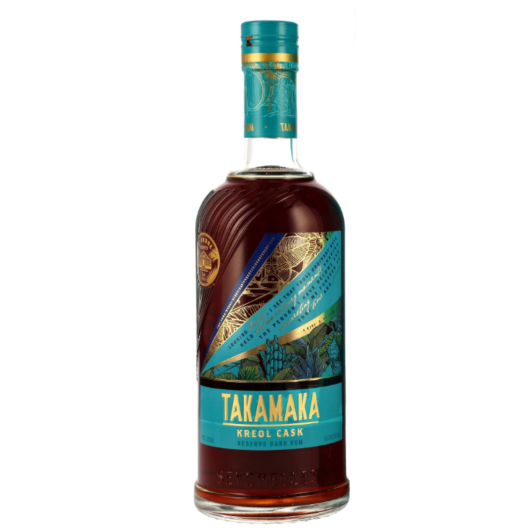Takamaka Kreol Cask Reserve Dark Rum / 40,3 % vol / 0,7 Liter-Flasche