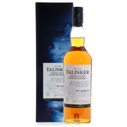Talisker 57 ° North Single Malt Scotch Whisky / 0,7 Liter-Flasche in Geschenkbox / 57 % vol.