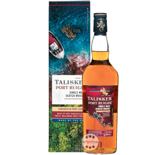 Talisker Port Ruighe Single Malt Scotch Whisky Port Cask Finish / 45,8 % vol. / 0,7 Liter-Flasche