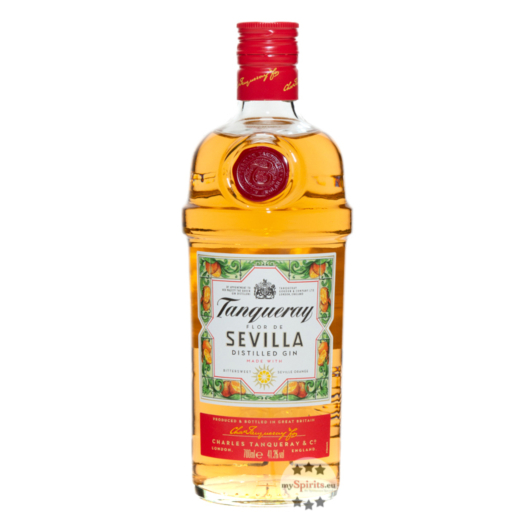 Tanqueray Flor de Sevilla Gin / 41,3 % vol / 0,7 Liter-Flasche