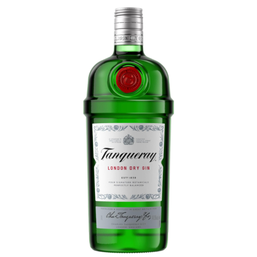 Tanqueray London Dry Gin / 43,1 % Vol. / 1,0 Liter-Flasche