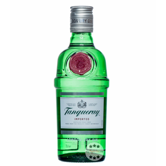 Tanqueray: London Dry Gin / 47,3 % Vol. / 0,35 Liter-Flasche