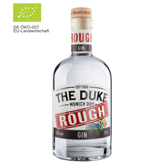 The Duke Rough Gin Bio - Munich Dry Gin / 42 % Vol. / 0,7 Liter-Flasche