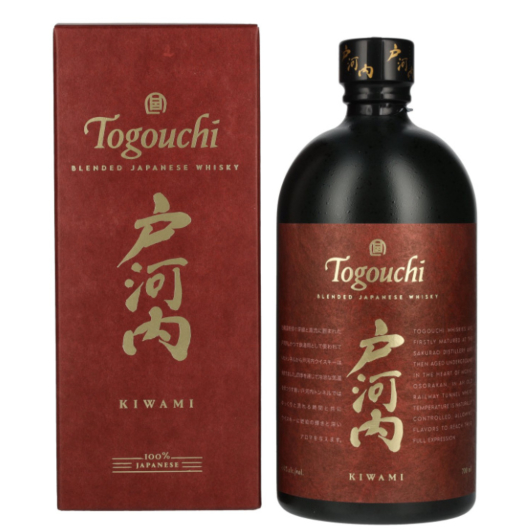 Togouchi Kiwami Japanese Blended Whisky / 40 % Vol. / 0,7 Liter-Flasche in Geschenkkarton