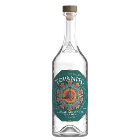 Topanito Mezcal Artesanal Blanco 100 % Maguey Espadin / 40 % Vol. / 0,7 Liter-Flasche