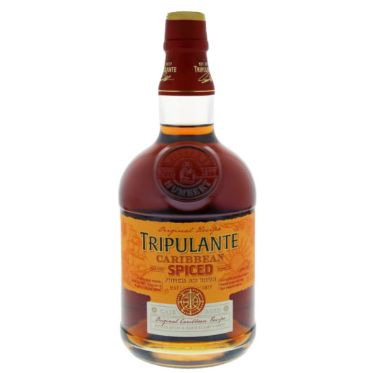 Tripulante Caribbean Spiced Spirit Drink auf Rum-Basis / 34 % vol / 0,7 Liter-Flasche
