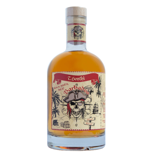 T.Sonthi 10 Years Barbados (Rum-Basis) / 40 % vol / 0,7 Liter-Flasche