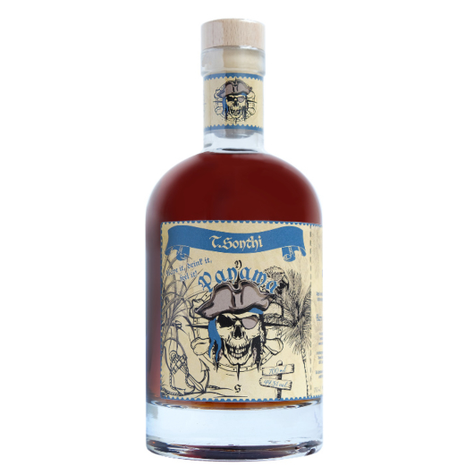 T.Sonthi 12 Years Panama (Rum-Basis) / 44,3 % vol / 0,7 Liter-Flasche
