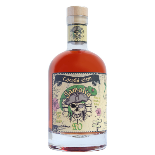 T.Sonthi 15 Years Jamaica XO Rum / 43,4 % vol / 0,7 Liter-Flasche