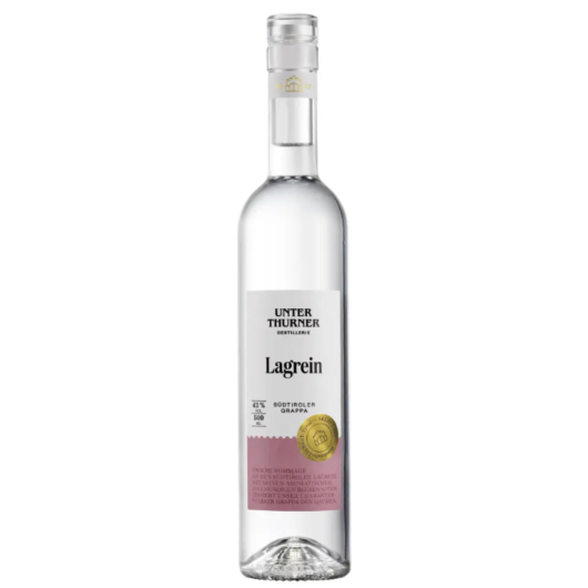 Unterthurner Grappa Lagrein / 42 % vol / 0,5 Liter-Flasche