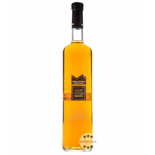 Villa de Varda Grappa Müller Thurgau Riserva Invecchiata / 40 % Vol. / 0,7 Liter-Flasche