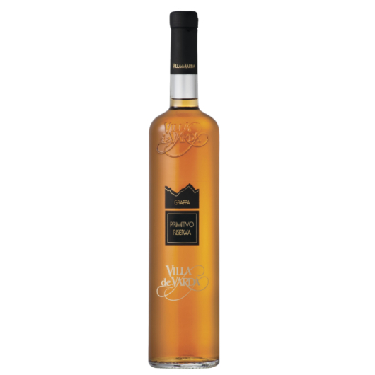 Villa de Varda Grappa Primitivo Riserva / 40 % Vol. / 0,7 Liter-Flasche