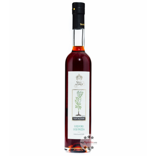 Villa de Varda Liquore Liquirizia Mezzolitro Süßholzlikör / 28 % Vol. / 0,5 Liter-Flasche