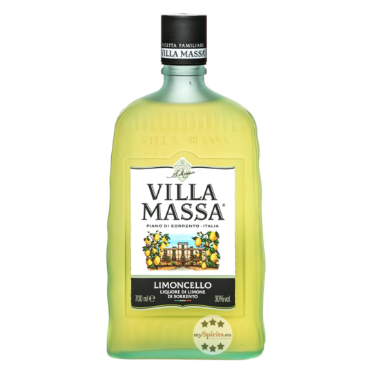 Villa Massa Limoncello Zitronenlikör / 30 % vol / 0,7 Liter-Flasche