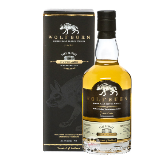 Wolfburn Northland Single Malt Scotch Whisky / 46 % Vol. / 0,7 Liter-Flasche in Geschenkkarton