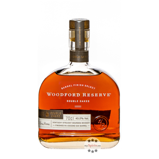 Woodford Reserve Double Oaked Kentucky Straight Bourbon Whiskey / 43,2 % Vol. / 0,7 Liter-Flasche