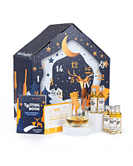 24 hochwertige Whisky-Samples und ein Nosing-Glas, dazu das Tasting-Booklet im großen, geschmackvoll gestatlten mySpirits Adventskalender