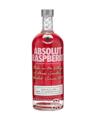 Absolut Raspberri - Raspberry Flavored Vodka / 38 % Vol. / 1,0 Liter-Flasche