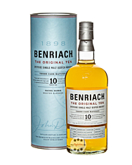 Benriach 10 The Original Ten Speyside Single Malt Scotch Whisky / 43 % Vol. / 0,7 Liter-Flasche in Geschenkdose