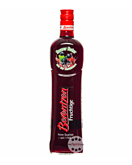 Berentzen Fruchtige – Saurer Roter Likör aus der Jostabeere / 15 % Vol. / 0,7 Liter-Flasche