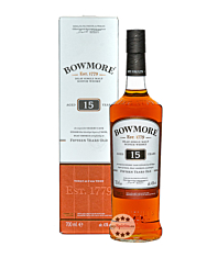 Bowmore 15 Jahre Islay Single Malt Scotch Whisky / 43 % Vol. / 0,7 Liter-Flasche in Geschenkkarton