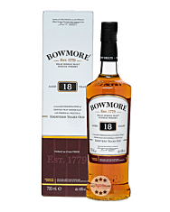 Bowmore 18 Jahre Islay Single Malt Scotch Whisky / 43 % Vol. / 0,7 Liter-Flasche in Geschenkkarton