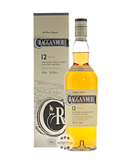 Cragganmore 12 Years Old Speyside Single Malt Scotch Whisky / 40 % vol. / 0,7 Liter-Flasche