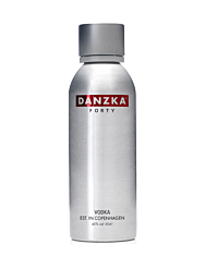 Danzka Forty Vodka / 40 % vol / 0,5 Liter-Flasche