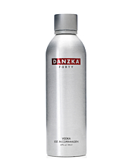 Danzka Forty Vodka / 40 % vol / 1,0 Liter-Flasche